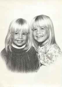Kathy and Trina circa 1968